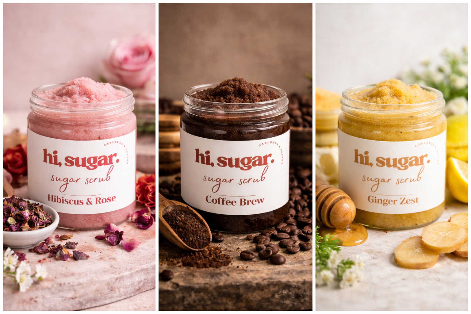 Sugar Scrub 8oz | Cauldron & Clover Apothecary