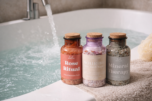 Ritual Bath Salts 7oz - Mineral bath Soak | Cauldron & Clover Apothecary