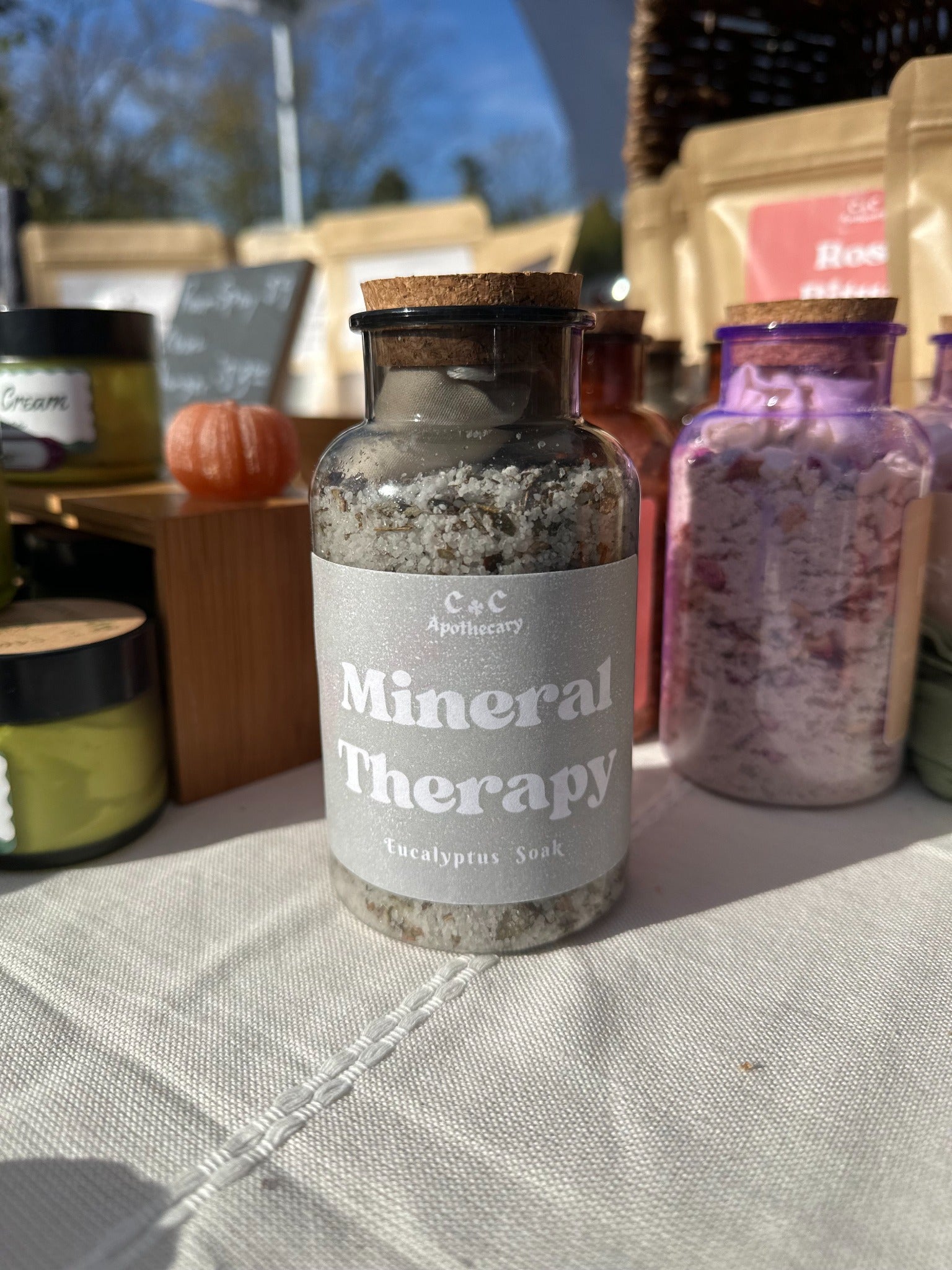Ritual Bath Salts 7oz - Mineral bath Soak | Cauldron & Clover Apothecary